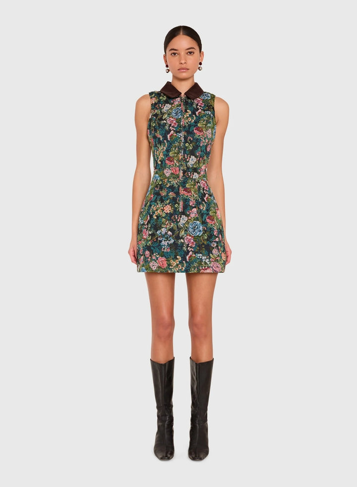 Jalen floral mini dress