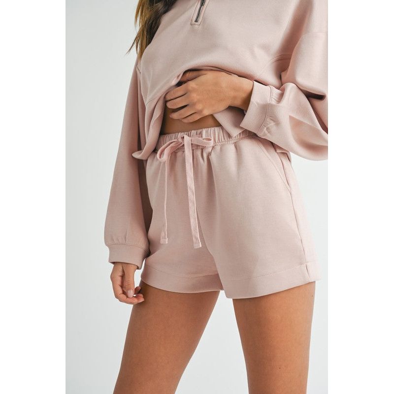 Mable pink long sleeve set, view 3