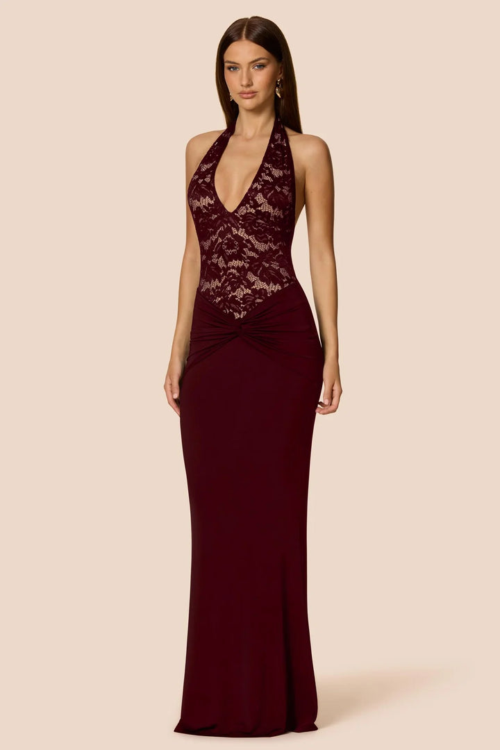 LENNOX HALTER GOWN
