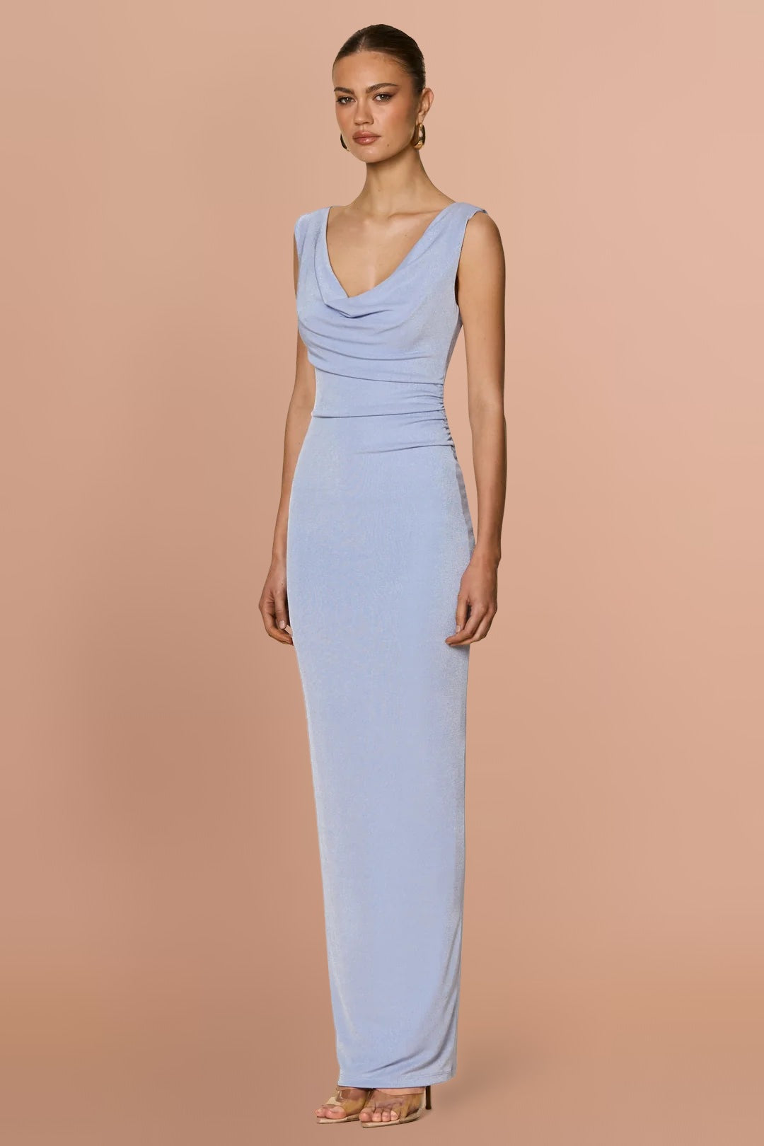 CRUSH DRAPE MAXI