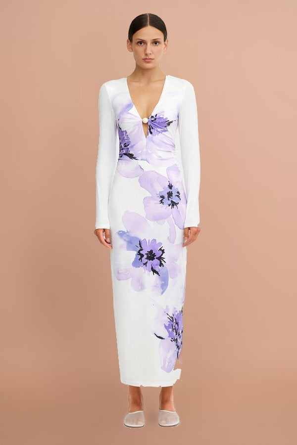 LENA LONG SLEEVE MAXI
