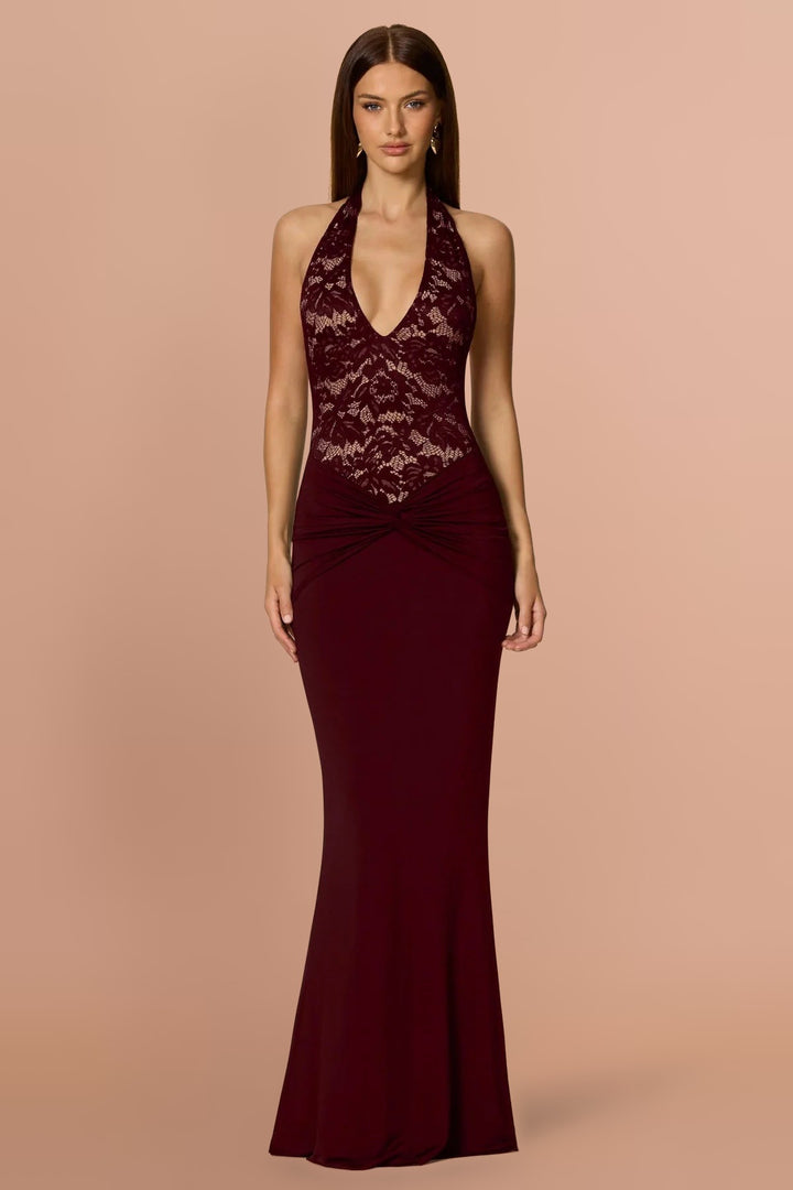 LENNOX HALTER GOWN