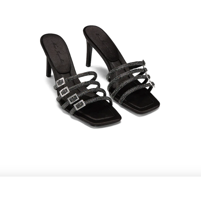 Black Shay Heels in black, view 2